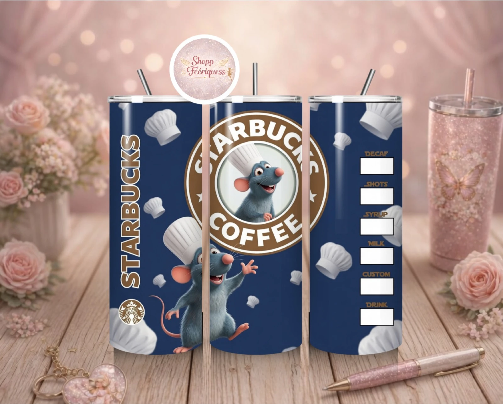 Ratatouille Starbucks - Thermos